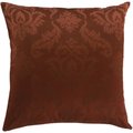 Surya Surya Rug SY014-1818P Square Rust Decorative Poly Fiber Pillow 18 x 18 in. SY014-1818P